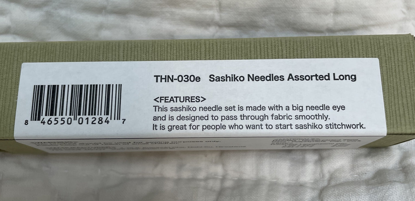 Sashiko Needles Assorted Long by Tulip # THN-030E